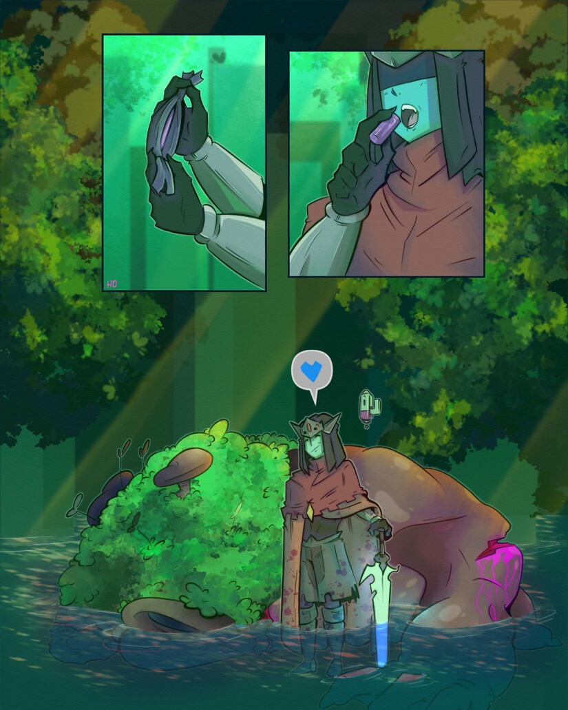 Hyper Light Drifter Comic